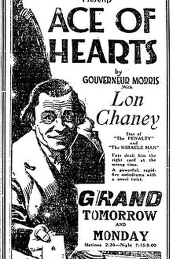  de Filme The Ace of Hearts (1921)