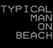 Sorcerer: Typical Man on Beach