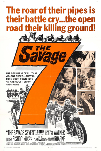 Poster de Filme The Savage Seven (1968)