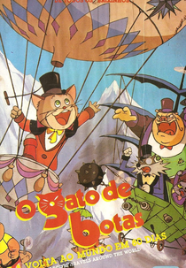 O Gato de Botas e a Volta ao Mundo em 80 Dias (Nagagutsu o haita neko: Hachijû nichikan sekai isshû)