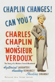 Chaplin Hoje: Monsieur Verdoux - Poster / Capa / Cartaz - Oficial 2