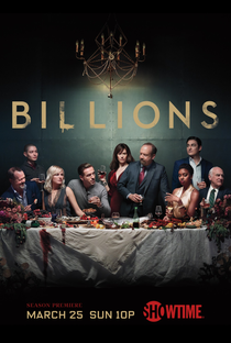 Billions (3ª Temporada) - Poster / Capa / Cartaz - Oficial 1