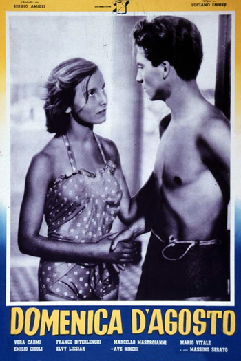Poster de Filme Domingo de Agosto (1950)