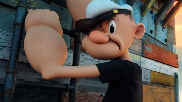 Popeye: vídeo de teste da animação dirigida por Genndy Tartakovsky