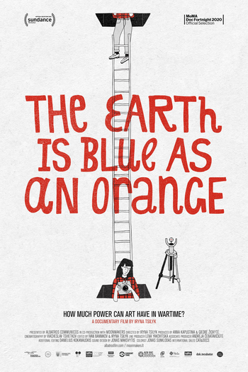 Poster de Filme A Terra É Azul como uma Laranja (2020)