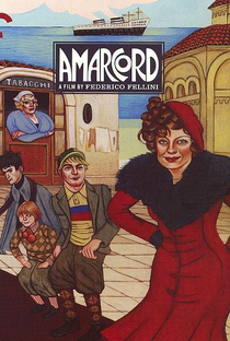 The Criterion Collection Federico Fellini's Amarcord - Poster / Capa / Cartaz - Oficial 1
