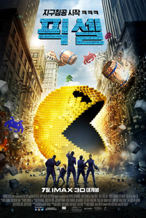 Pixels: O Filme - Poster / Capa / Cartaz - Oficial 9