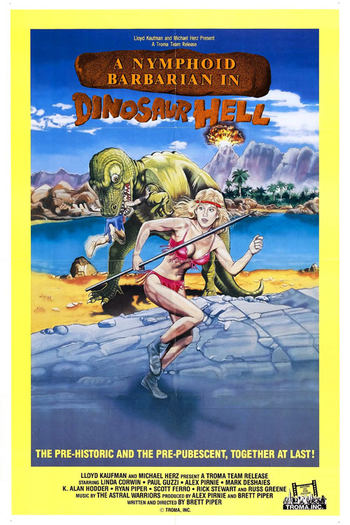  de Filme A Nymphoid Barbarian in Dinosaur Hell (1990)