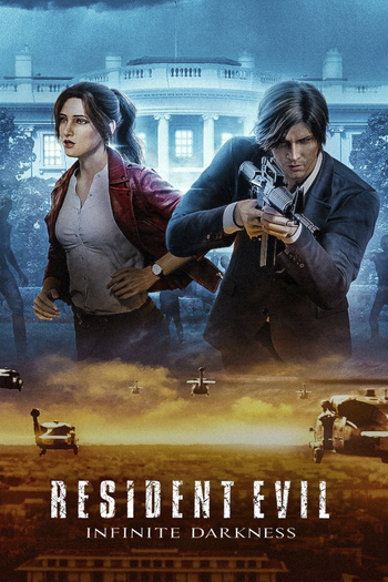 Poster de Franquia Resident Evil: Infinite Darkness (2021)