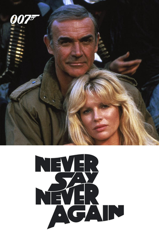 Poster 10 de Filme 007: Nunca Mais Outra Vez (1983)