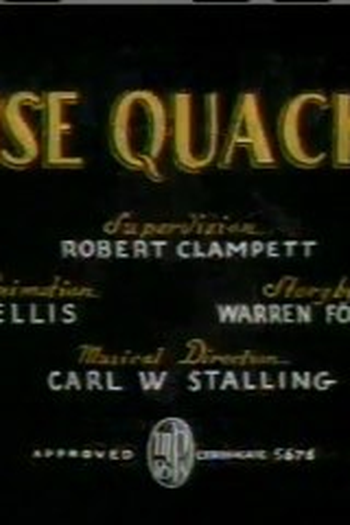 Poster de Curta Wise Quacks (1939)