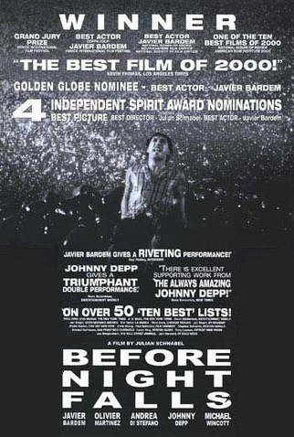 Poster 2 de Filme Antes do Anoitecer (2000)