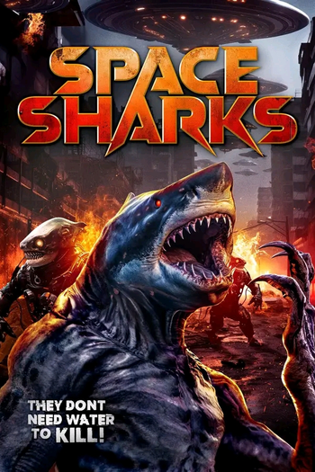 Poster de Filme Space Sharks (2024)