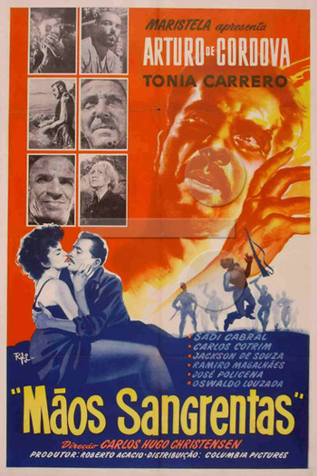 Poster de Filme Mãos sangrentas (1954)