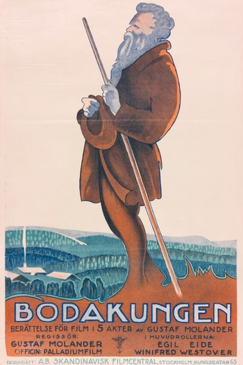 Poster de Filme Bodakungen (1920)