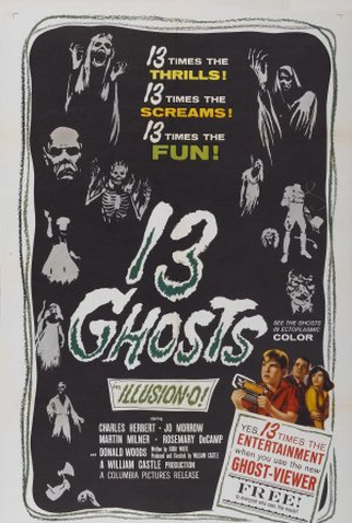 Poster 1 de Filme 13 Fantasmas (1960)