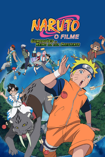  de Filme Naruto 3: A Revolta dos Animais da Lua Crescente! (2006)