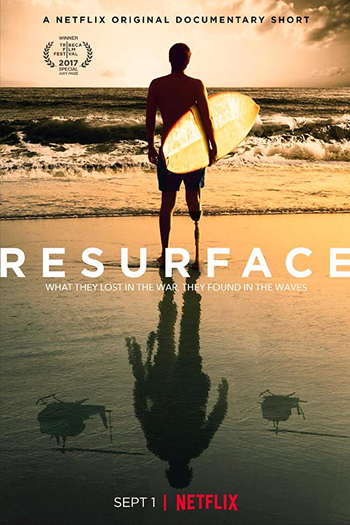Poster de Curta Surfar Por Uma Nova Vida (2017)
