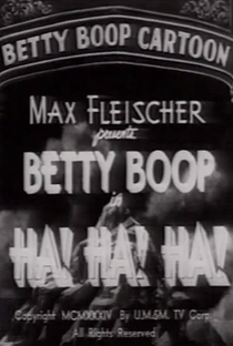 Betty Boop em HA! HA! HA! - Poster / Capa / Cartaz - Oficial 1