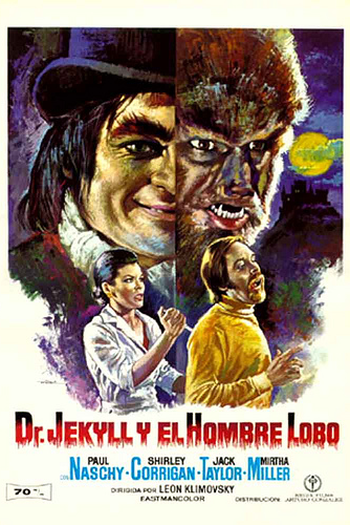 Poster de Filme Dr. Jekyll vs. Lobisomem (1972)