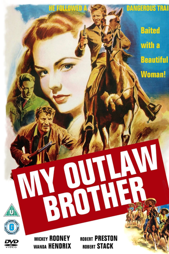 Poster de Filme Meu Irmão Fora da Lei (1951)