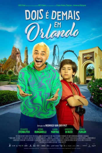 Poster de Filme Dois é Demais em Orlando (2024)