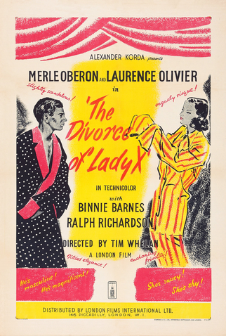 Poster 3 de Filme O Divórcio da Madame X (1938)