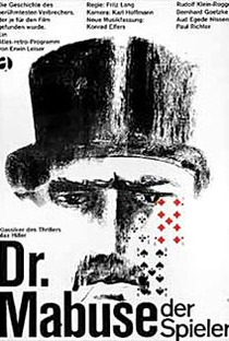 Dr. Mabuse, o Jogador - Poster / Capa / Cartaz - Oficial 2