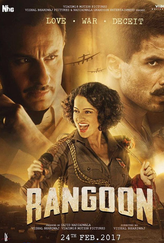 Poster 1 de Filme Rangoon (2017)