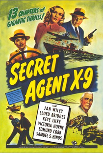 Agente Secreto X-9 - Poster / Capa / Cartaz - Oficial 2