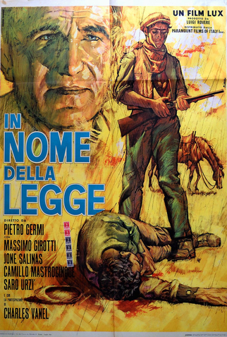 Poster 2 de Filme Em Nome da Lei (1949)