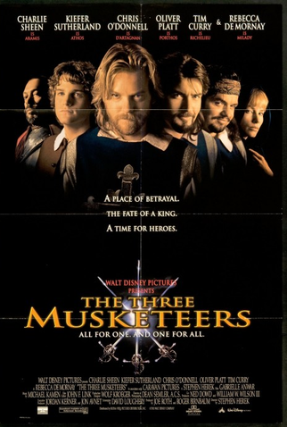 Poster 2 de Filme Os Três Mosqueteiros (1993)