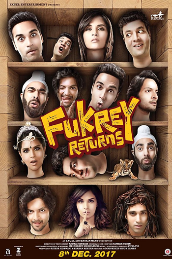 Poster de Filme Fukrey Returns (2017)