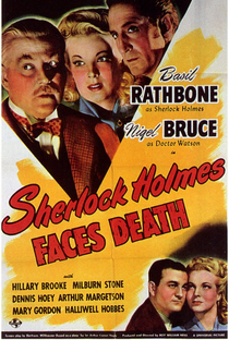 Sherlock Holmes Enfrenta a Morte - Poster / Capa / Cartaz - Oficial 1