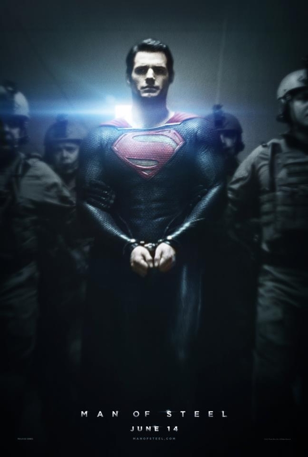 Henry Cavill em destaque no novo pôster de Superman – Homem de Aço!