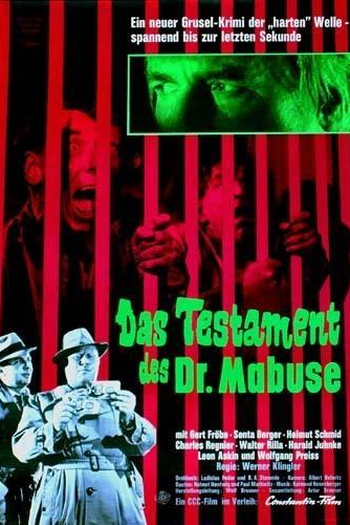  de Filme O Testamento do Dr. Mabuse (1962)