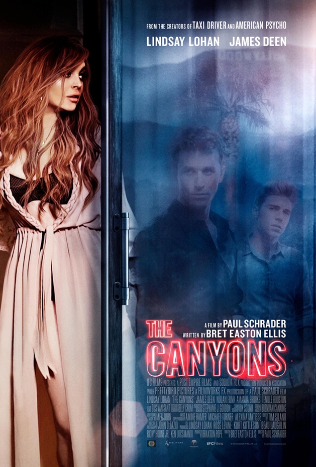 Confira novo pôster de “The Canyons” com Lindsay Lohan