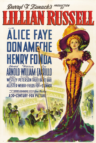 Poster 1 de Filme A Bela Lillian Russell (1940)