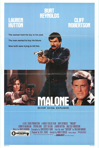 Poster 5 de Filme Malone, O Justiceiro (1987)