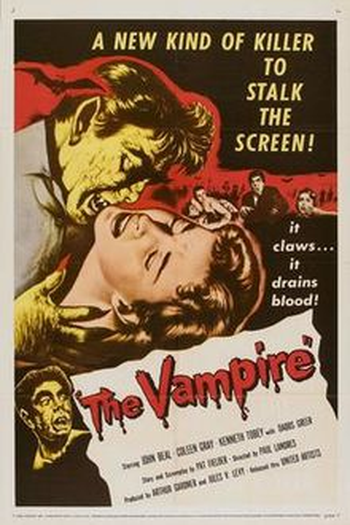 Poster de Filme O Vampiro (1957)