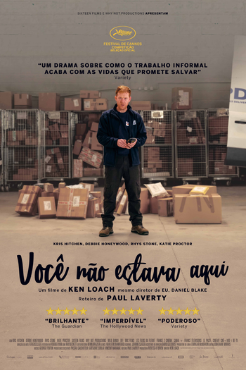  de Filme Você Não Estava Aqui (2019)