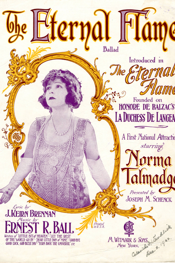 Poster de Filme The Eternal Flame (1922)