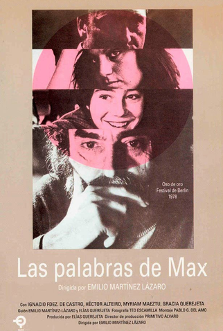 Poster 1 de Filme As Palavras de Max (1978)