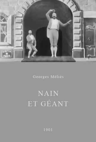 Poster 1 de Curta Nain et géant (1901)