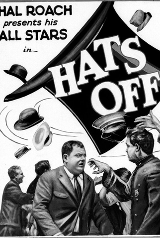 Poster 1 de Curta Hats Off (1927)