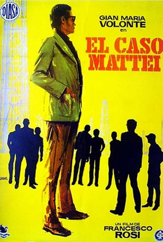 Poster 2 de Filme O Caso Mattei (1972)