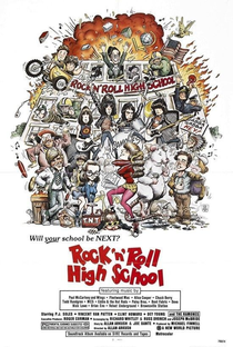 Rock 'N' Roll High School - Poster / Capa / Cartaz - Oficial 4