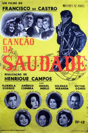 Poster de Filme A Canção da Saudade (1964)