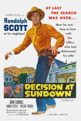 Poster 2 de Filme Entardecer Sangrento (1957)