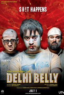 Delhi Belly - Poster / Capa / Cartaz - Oficial 1